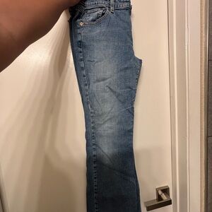 Levi's Superlow Stretch Blue Jeans